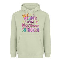 Matcha mama of the birthday princess Heavyweight Hoodie - NancyCooperArtShop