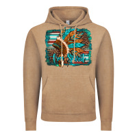 Vintage Coffee free spirit native american indian headdress Vintage Hoodie - Artiststas
