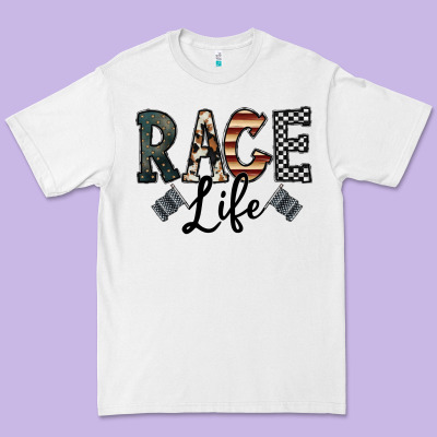 Race Life Premium Tee Designed By Cowhidedigitalart