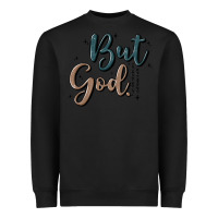 Black but god Heavyweight Sweatshirt - MaliasSmallBusiness