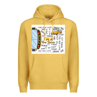 Antique Gold i'm a bus driver school bus Premium Hoodie - TumblerDesignByShophia