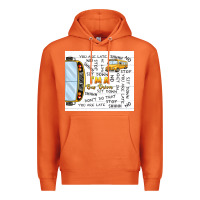 Carrot i'm a bus driver school bus Premium Hoodie - TumblerDesignByShophia
