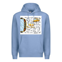 Colony Blue i'm a bus driver school bus Premium Hoodie - TumblerDesignByShophia