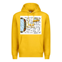 Lemon i'm a bus driver school bus Premium Hoodie - TumblerDesignByShophia