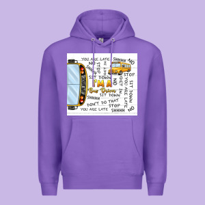 I'm A Bus Driver School Bus Premium Hoodie Designed By Tumblerdesignbyshophia