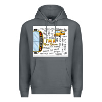 Rock i'm a bus driver school bus Premium Hoodie - TumblerDesignByShophia