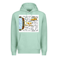 Seafoam i'm a bus driver school bus Premium Hoodie - TumblerDesignByShophia