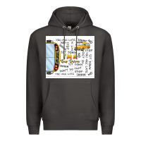 Smoke i'm a bus driver school bus Premium Hoodie - TumblerDesignByShophia