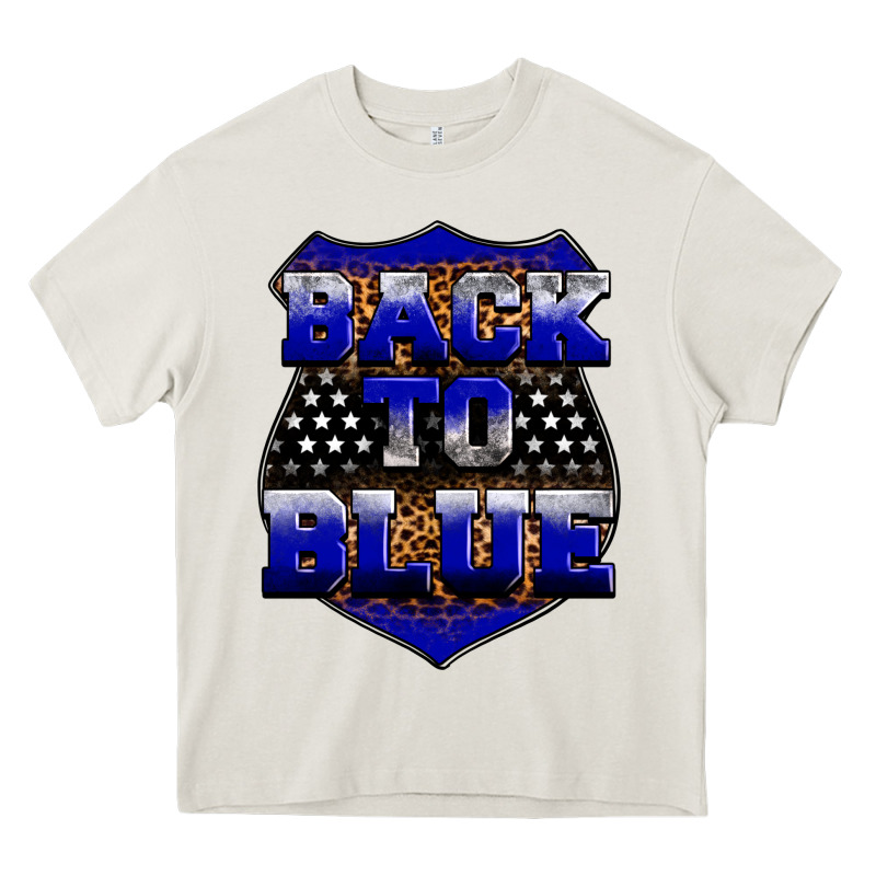 Back The Blue Heavy Core Tee by Neo Western | Teevron