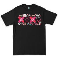 Black xoxo valentine Premium Tee - RacoonDesign