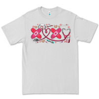 Dove Grey xoxo valentine Premium Tee - RacoonDesign