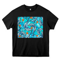 Black humpback whale mousepad Heavy Core Tee - BarkalooDesign