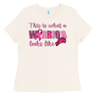 Bone This Is What a Warrior Looks Like Ladies Tee - texasbilliewilder
