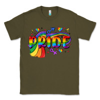 Army Green pride Classic Tee - MaliasSmallBusiness