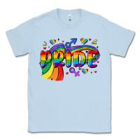 Dusty Blue pride Classic Tee - MaliasSmallBusiness