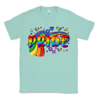 Seafoam pride Classic Tee - MaliasSmallBusiness