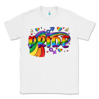 White pride Classic Tee - MaliasSmallBusiness