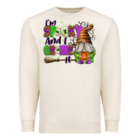 Sandshell I'm Spooky and I Gnome It Premium Sweatshirt - texasbilliewilder