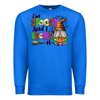 True Royal I'm Spooky and I Gnome It Premium Sweatshirt - texasbilliewilder