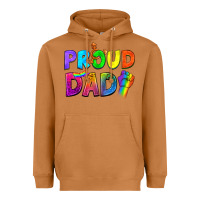 Meerkat Proud Dad Heavyweight Hoodie - NancyCooperArtShop