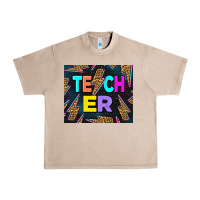 French Oak Western Teacher Flash Urban Heavy Tee - LillyAllenDesigns