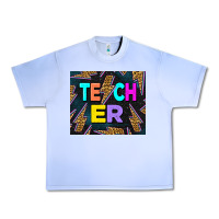 Grape Ice Western Teacher Flash Urban Heavy Tee - LillyAllenDesigns