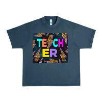 Midnight Navy Western Teacher Flash Urban Heavy Tee - LillyAllenDesigns