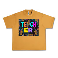 Peanut Butter Western Teacher Flash Urban Heavy Tee - LillyAllenDesigns