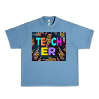 Pebble Blue Western Teacher Flash Urban Heavy Tee - LillyAllenDesigns