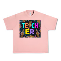 Salmon Western Teacher Flash Urban Heavy Tee - LillyAllenDesigns