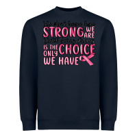 Navy breast cancer malia Heavyweight Sweatshirt - MaliasSmallBusiness