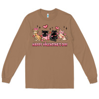 Toasted Coconut happy valentines day cats Long Sleeve Tee - MaliasSmallBusiness