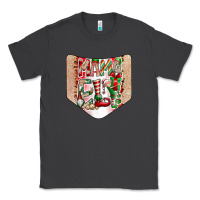 Smoke Christmas Pocket Classic Tee - CowhideDigitalArt
