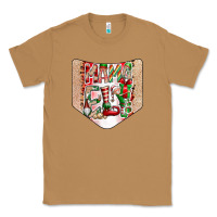 Toasted Coconut Christmas Pocket Classic Tee - CowhideDigitalArt