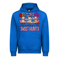 Cobalt Valentine's Day my class is full of sweet hearts Urban Hoodie - FaDigitalArtStudio
