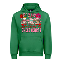 Emerald Valentine's Day my class is full of sweet hearts Urban Hoodie - FaDigitalArtStudio