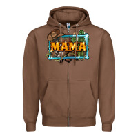 Chestnut mama cowboy western font cactuslove mom Zipper Hoodie - LillyAllenDesigns