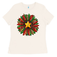 Bone christmas sunflower Ladies Tee - RanaPortraitStore