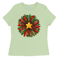 Matcha christmas sunflower Ladies Tee - RanaPortraitStore