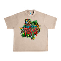 French Oak western desert christmas texas map Urban Heavy Tee - Jasminsmagicworld