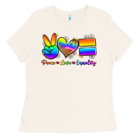 Bone peace love equality Ladies Tee - Zillion Design Studio