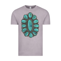 Vintage Zinc Turquoise Gemstone Jewelry Vintage Tee - LillyAllenDesigns