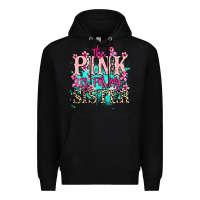 Black The pink is for my sister Cancer Awareness Premium Hoodie - HowdyJamesFarm