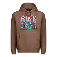 Chestnut The pink is for my sister Cancer Awareness Premium Hoodie - HowdyJamesFarm