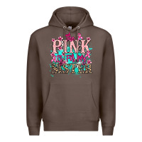 Coffee The pink is for my sister Cancer Awareness Premium Hoodie - HowdyJamesFarm
