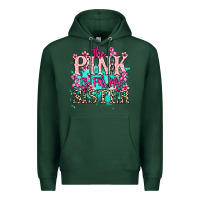 Sports Green The pink is for my sister Cancer Awareness Premium Hoodie - HowdyJamesFarm