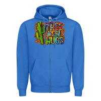 True Royal free mom hugs Zipper Hoodie - LillyAllenDesigns