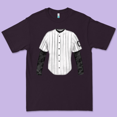 Baseball Uniform Fa Element Premium Tee Designed By Fadigitalartstudio
