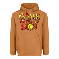 Meerkat Game Day Softball Heavyweight Hoodie - NancyCooperArtShop