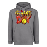 Storm Game Day Softball Heavyweight Hoodie - NancyCooperArtShop
